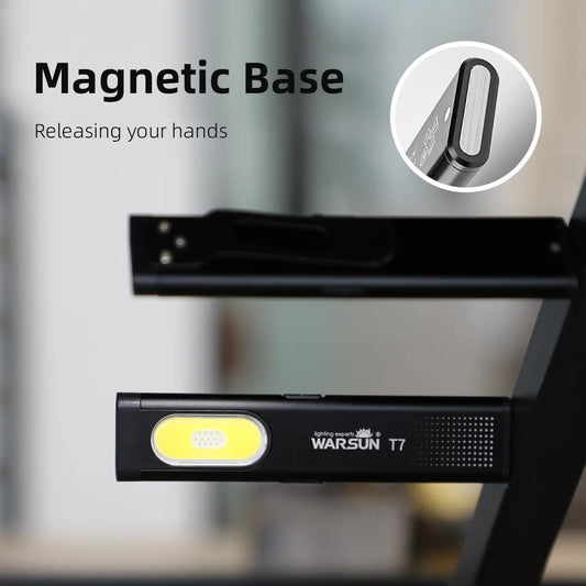 Portable USB-C LED Keychain Flashlight